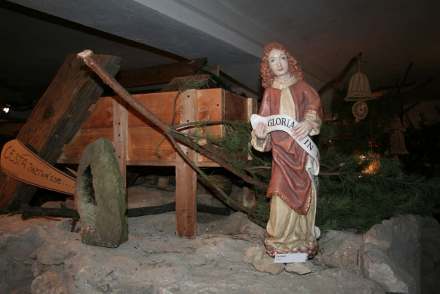 Vánoční výstava ve sklepě Betlémské kaple 