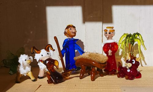 Skleněné Vánoce v podzemí Betlémské kaple Skleněné Vánoce v podzemí Betlémské kaple