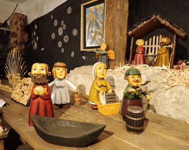 Vánoční výstava v Betlémské kapli je inspirovaná staročeským trhem