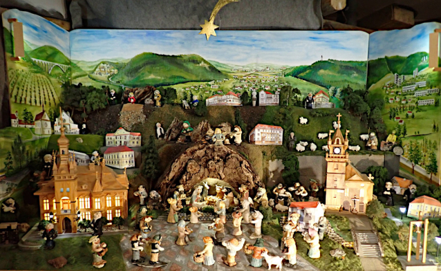 Vánoční výstava v Betlémské kapli je inspirovaná staročeským trhem