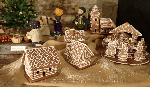 Vánoční výstava v Betlémské kapli je inspirovaná staročeským trhem