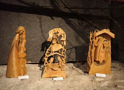 Vánoční výstava v Betlémské kapli je inspirovaná staročeským trhem