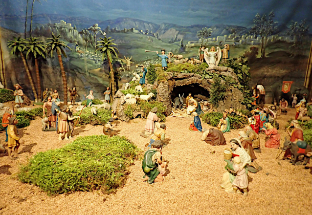 Vánoční výstava v Betlémské kapli je inspirovaná staročeským trhem