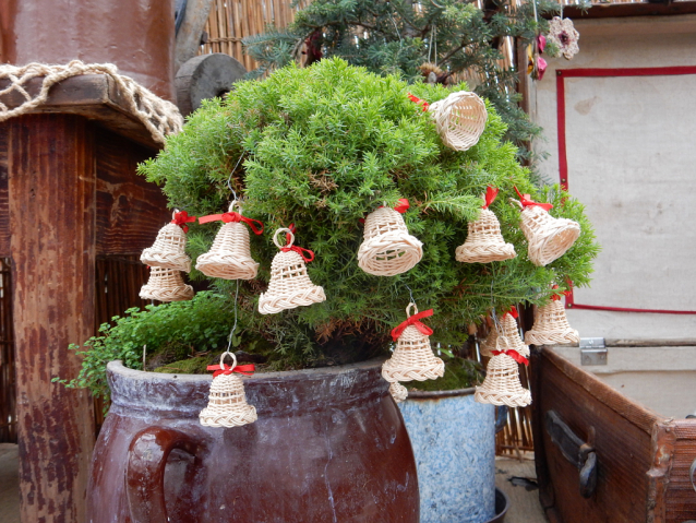 Výstava v Botanické zahradě Praha: Vánoce v babiččině chaloupce