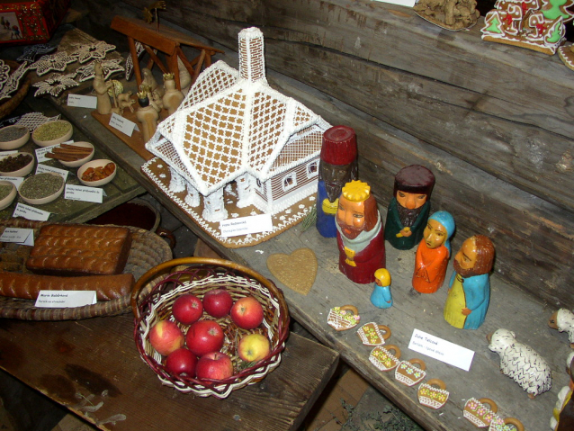 Medové Vánoce, výstava betlémů