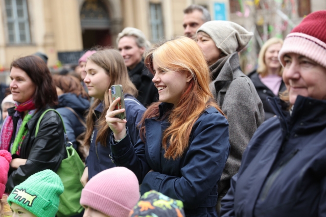Praha otevřela velikonoční trh na Mariánském náměstí