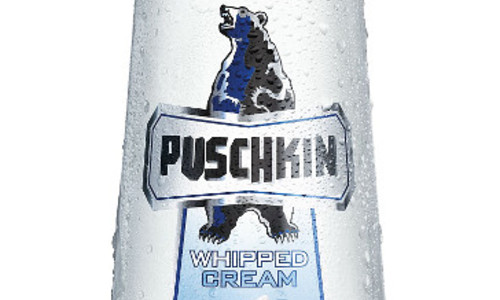 Vítězné drinky ze šlehačkové Puschkin vodky Vítězné drinky ze šlehačkové Puschkin vodky