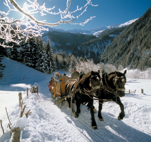 Großarl-Dorfgastein: lyže, sáňky a alpská idyla