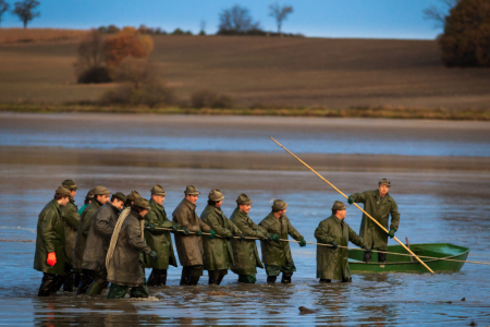 Výlovy rybníků 2019 říjen - 2. část