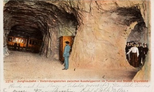 Italští tuneláři prorazili Jungfrau před stoletím