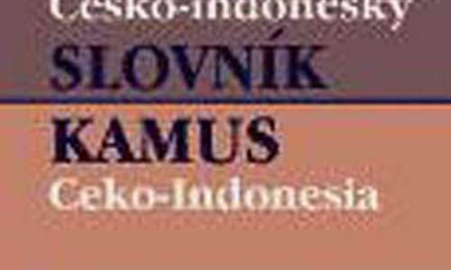 Česko-indonéský slovník Česko-indonéský slovník