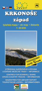 Nepromokavé mapy Krkonoš a Jizerek