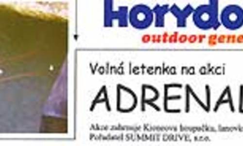 SOUTĚŽ: Adrenalin plus SOUTĚŽ: Adrenalin plus