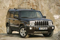 Drahé auto na cesty Jeep Commander