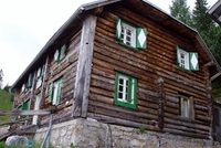 Buchsteinhaus v Gesäuse je zavřený Buchsteinhaus v Gesäuse je zavřený