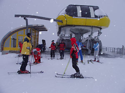 Italský Eisacktal na lyžích