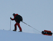 Zimní Hardangervidda