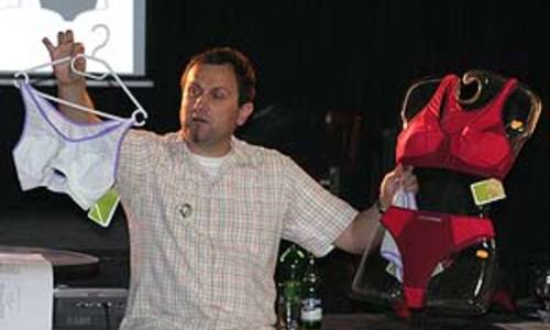 Sensor ukazuje vlněné prádlo Sensor ukazuje vlněné prádlo