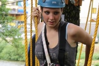 Lanový park na Sázavě Lanový park na Sázavě