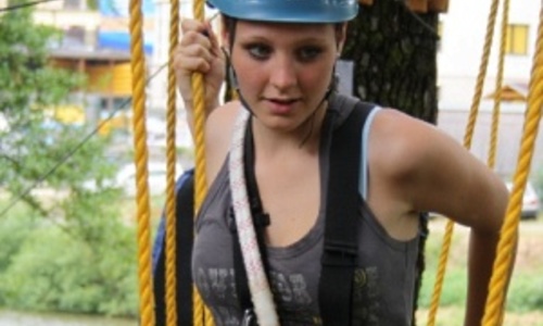 Lanový park na Sázavě Lanový park na Sázavě