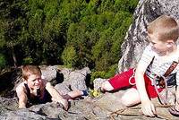 Lehké lezení pod Luží Lehké lezení pod Luží