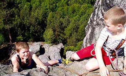 Lehké lezení pod Luží Lehké lezení pod Luží