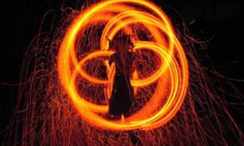 Žonglérská show v Písku Žonglérská show v Písku