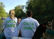 Vodáci čistili Ohři