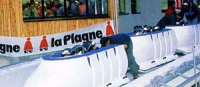 Bobování v La Plagne