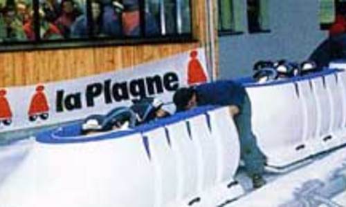Bobování v La Plagne Bobování v La Plagne