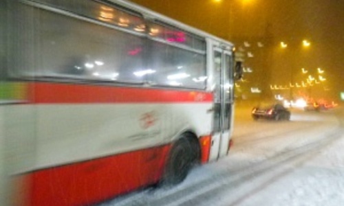 V noci začala běžkařská sezona v Praze V noci začala běžkařská sezona v Praze