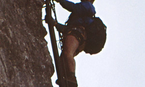 Bert-Rinesch-Klettersteig na Priel Bert-Rinesch-Klettersteig na Priel