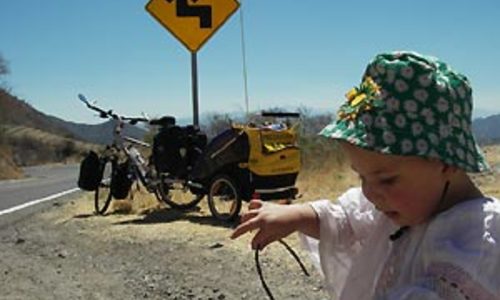 Roční cyklistka Tigerlily Roční cyklistka Tigerlily