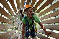 Největší rakouský lanový park Největší rakouský lanový park