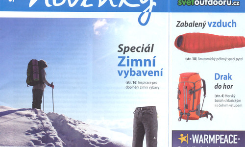 Svět Outdooru se mění na časopis Svět Outdooru se mění na časopis