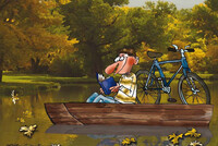 Cyklista Jiří Říha už jezdí jinde, než na pozemských cyklostezkách Cyklista Jiří Říha už jezdí jinde, než na pozemských cyklostezkách