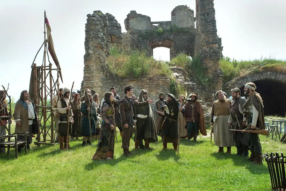 Zvířetice jsou filmovým sídlem loupežníků.