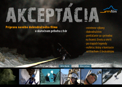 Akceptace: film o nejtěžším lyžařském přechodu ve Vysokých Tatrách