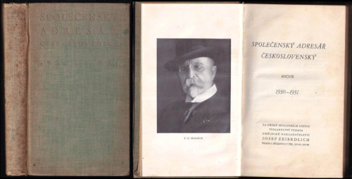 Společenský adresář československý 1930-1931