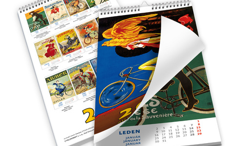 Dva kalendáře: Žena a kolo, Rájem rozhlednovým Dva kalendáře: Žena a kolo, Rájem rozhlednovým