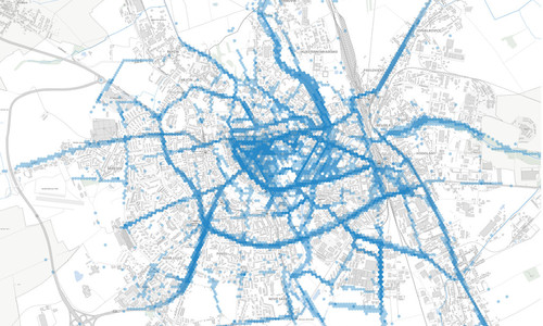 Pocitová mapa Olomouce získala cenu Journal od Maps