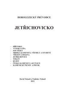 Jetřichovicko, nový horolezecký průvodce