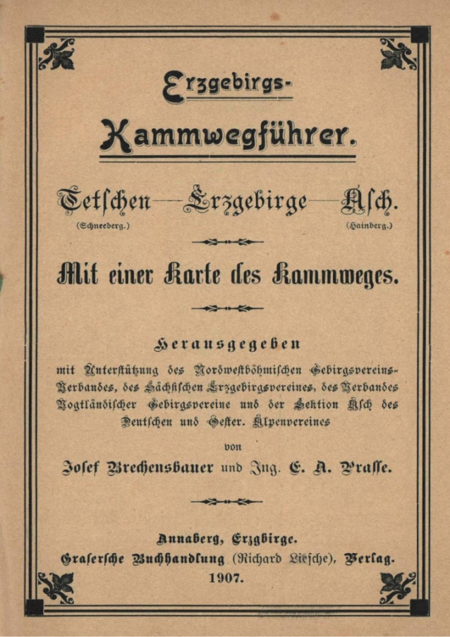 Blauer Kammweg neboli nejdelší Sudetská hřebenovka