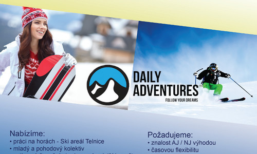 Telnice potřebuje lyžařské a snowboardové instruktory Telnice potřebuje lyžařské a snowboardové instruktory