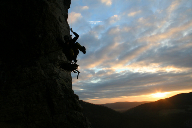 Last Rappel: the End of Climbing Season