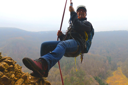 Horolezci naposledy slanili ve Svatém Janu