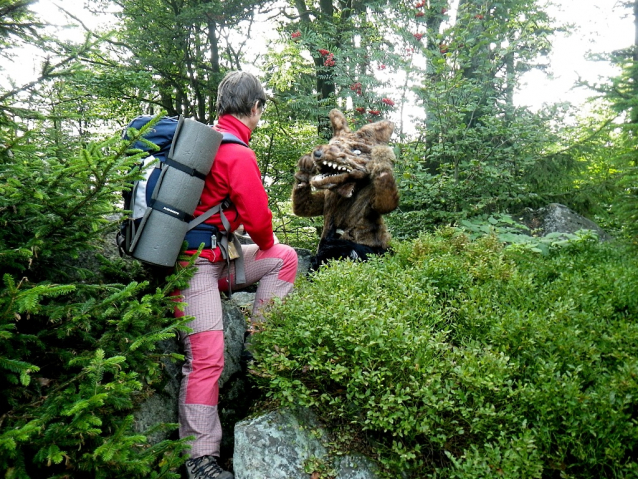 Bouldering na hřebeni Českého lesa