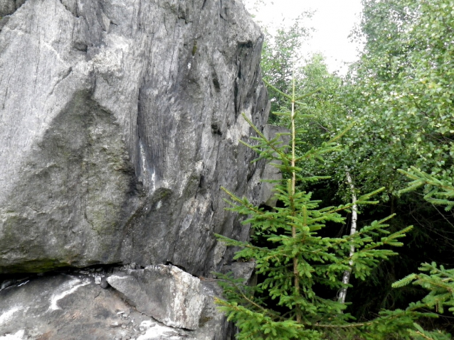 Bouldering na hřebeni Českého lesa