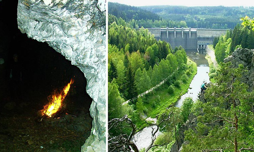 Mrtvý horolezec na Kružberku Mrtvý horolezec na Kružberku