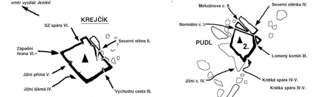 Lezecké skalky na Ještědu